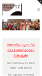 Mobile Screenshot of musikschule-eichstaett.de